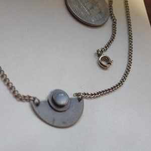 Art deco 80's necklace